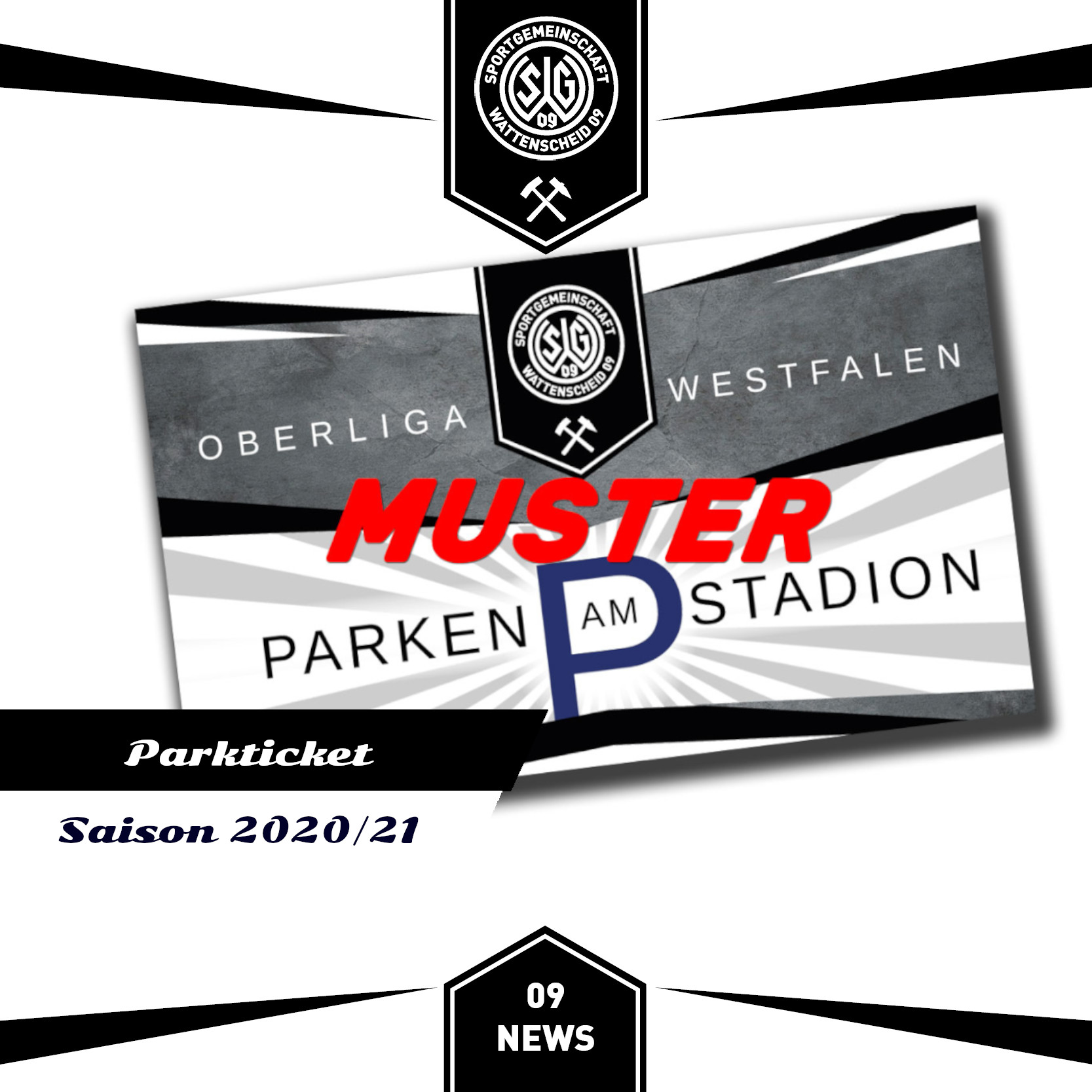 Hinweis Parkplatzkarte