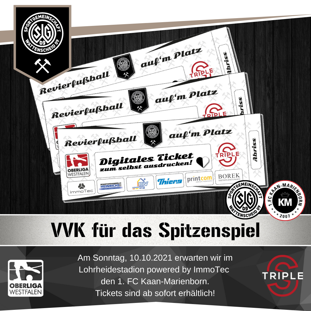 Vorverkauf Kaan-Marienborn
