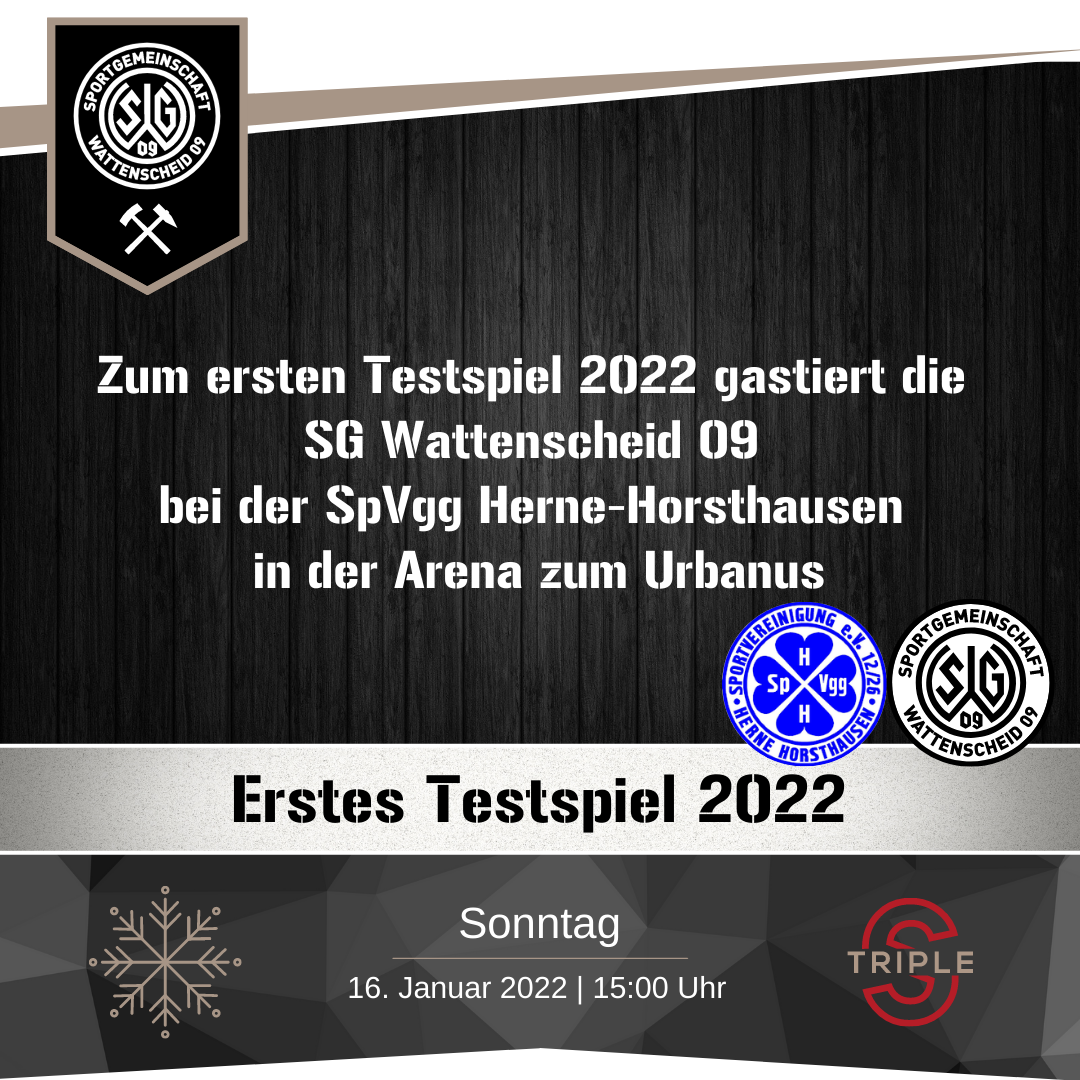 Testspiel Herne-Horsthausen SG Wattenscheid 09