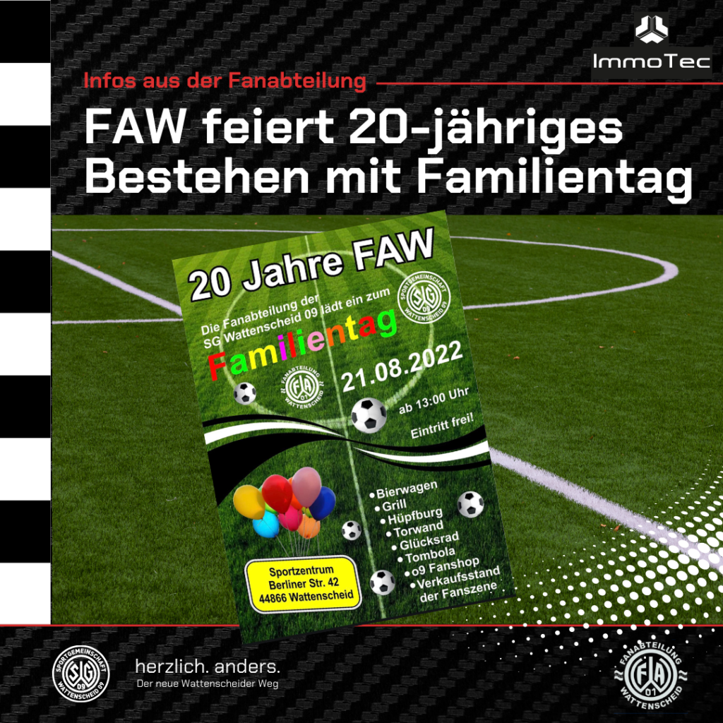 Fanabteilung 20 Jahre