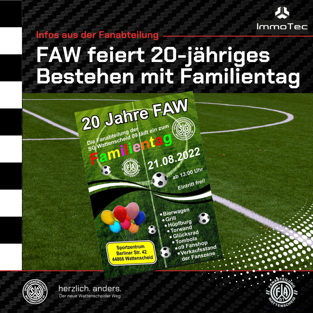 Fanabteilung 20 Jahre