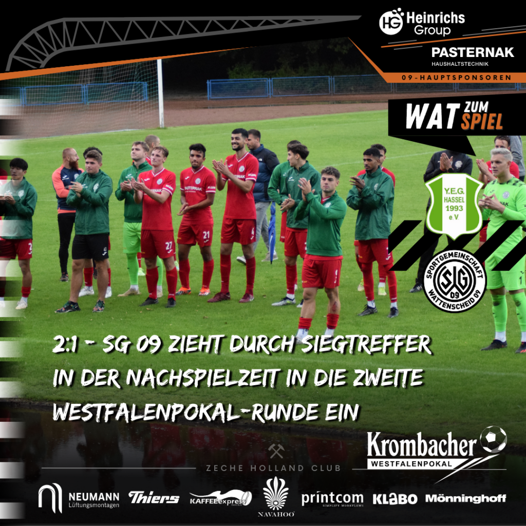 Spieler stehen vor der Tribüne und bedanken sich bei den Fans.